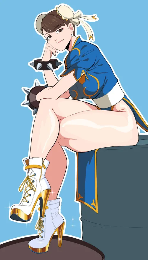 Thumbnail Highheels Chunli in Street Fighter by Josque_31