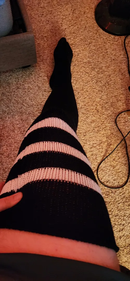 Thumbnail Sensational Style: Scary-Description161's New Thigh Highs