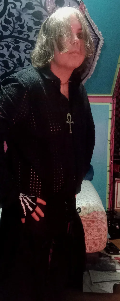 Thumbnail TrippyRaver666 Guides Dress Code to Almost All Black in Femmeboy Fashion