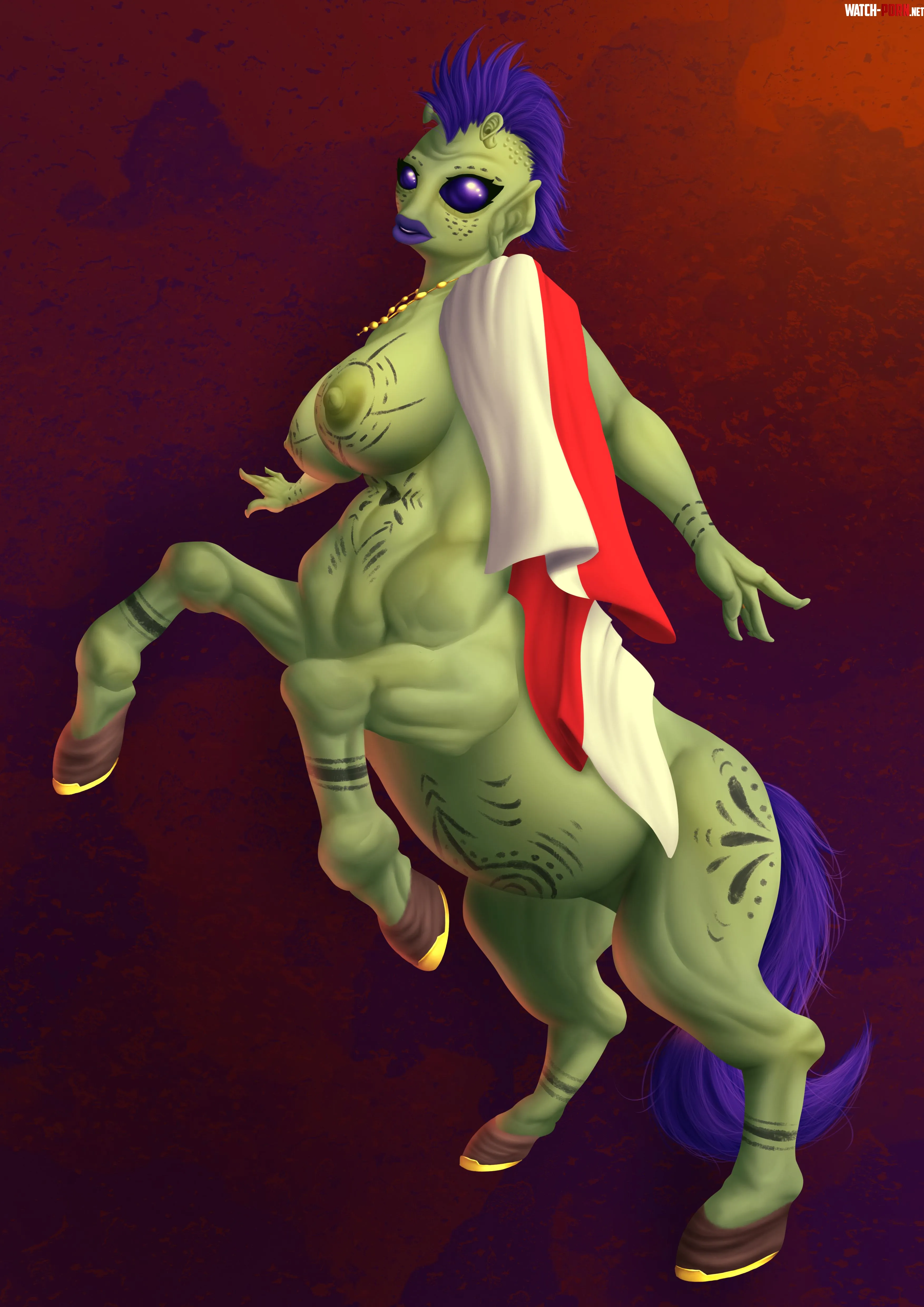 Rodian Centaur douglascoelho by UOReddit2021