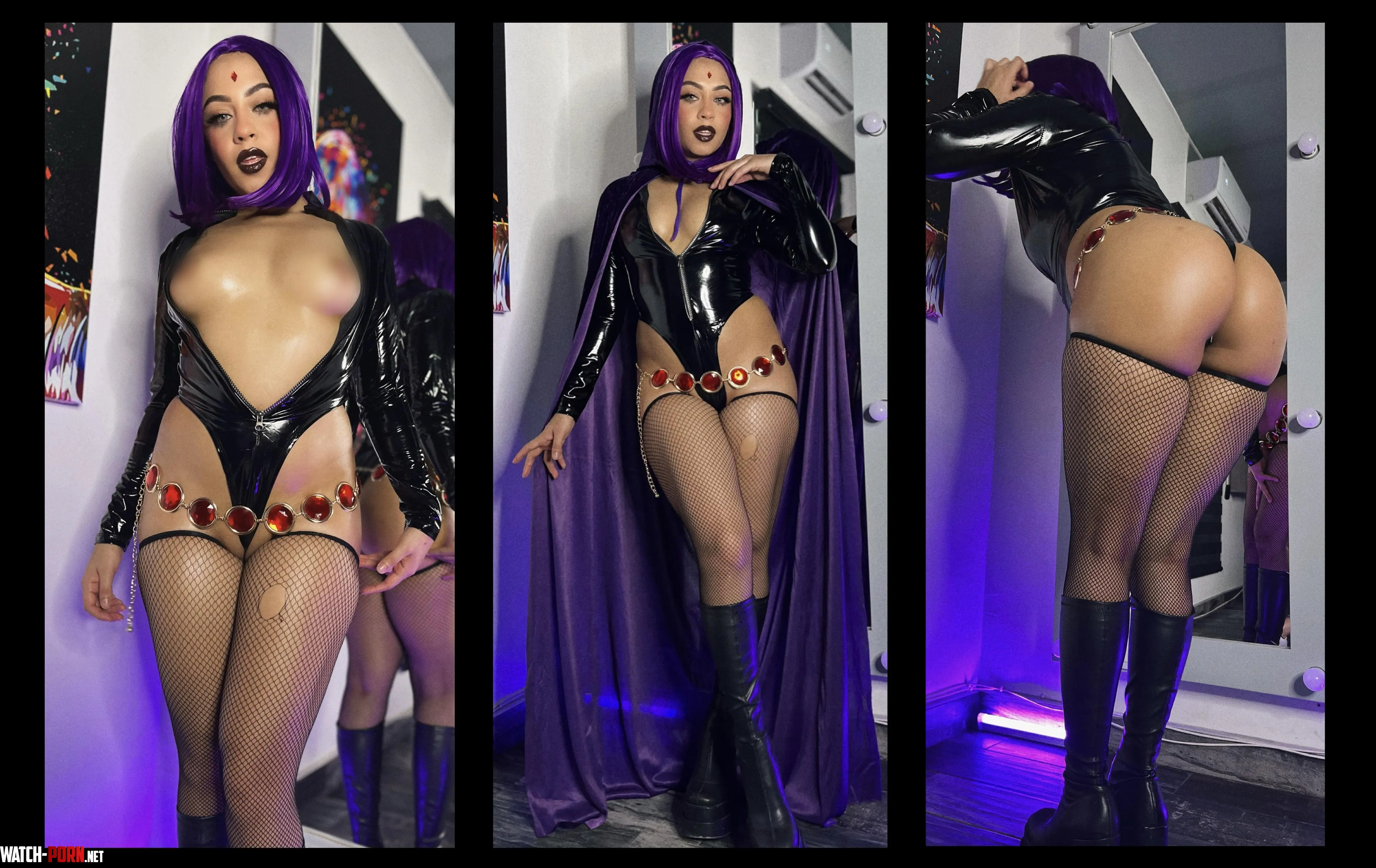 Raven teens titans by girlasenet by girlasenet