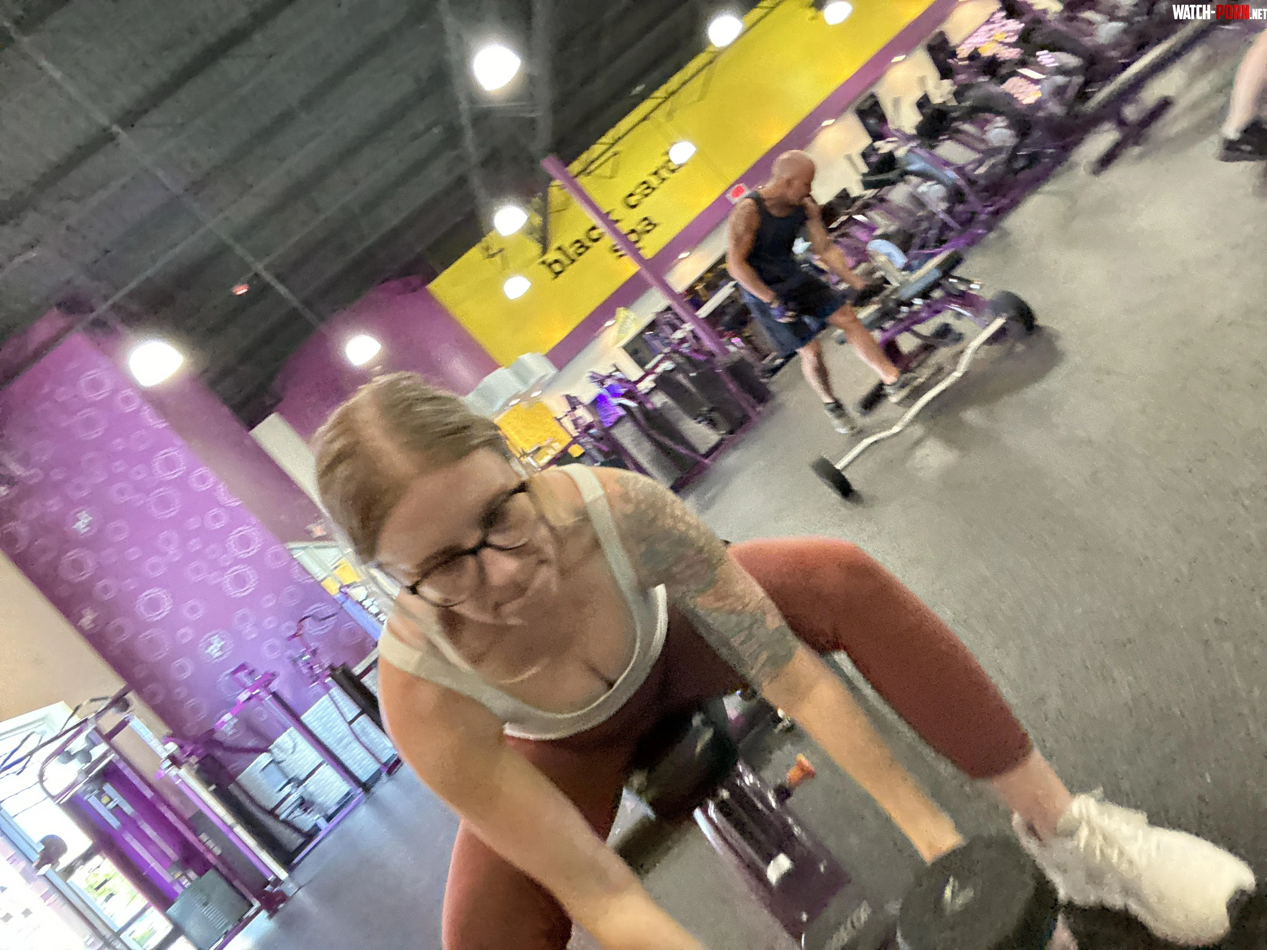 I love working at the gym I get so many sexy pictures  by ShinyBlixbee