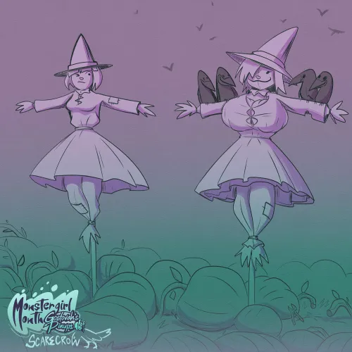 Thumbnail Scarecrow Tales: Monstergirl Month Day 7 by gostovah