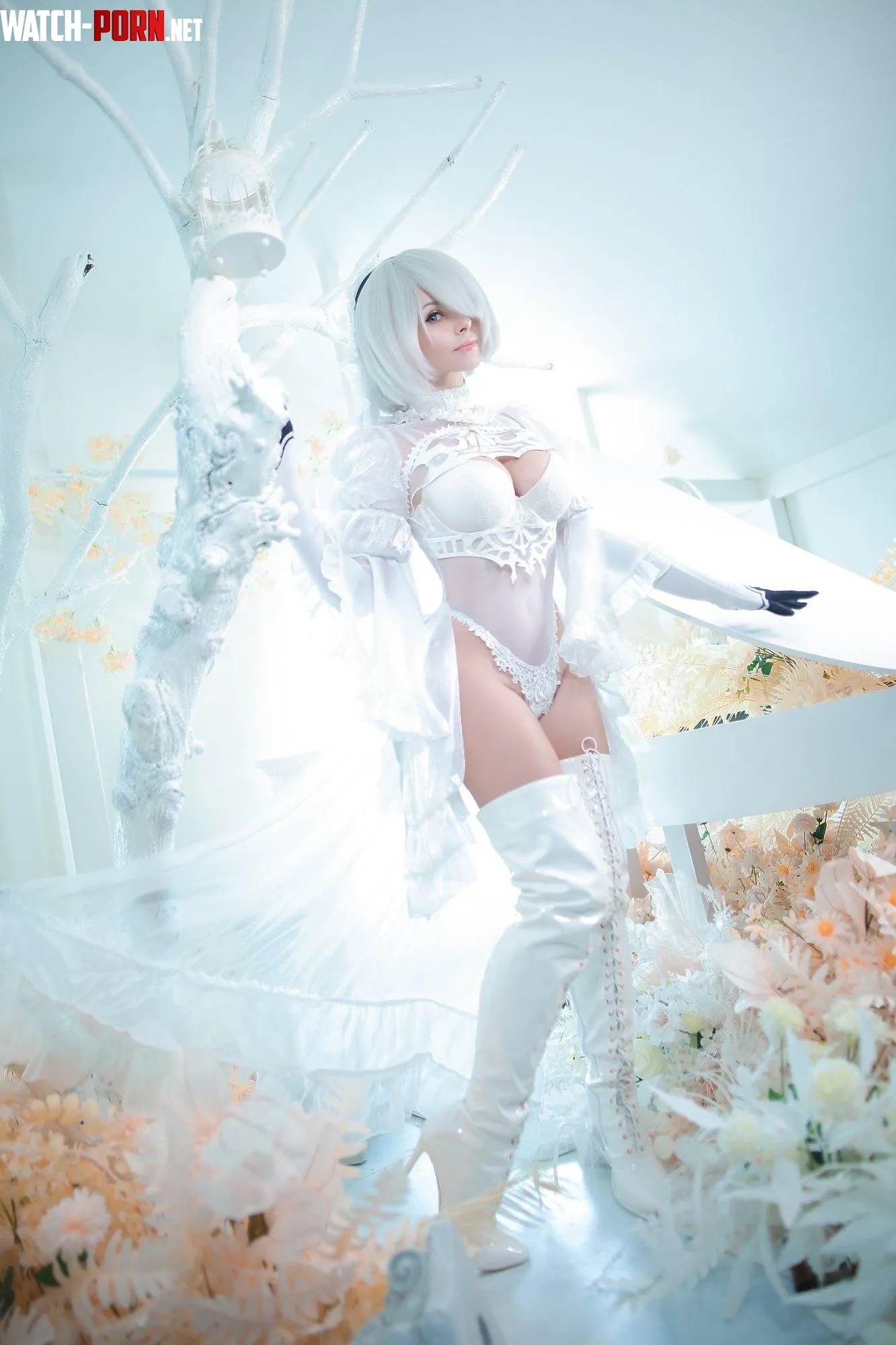 White Bride 2B by Yuna Kairi  by YunieSunshine