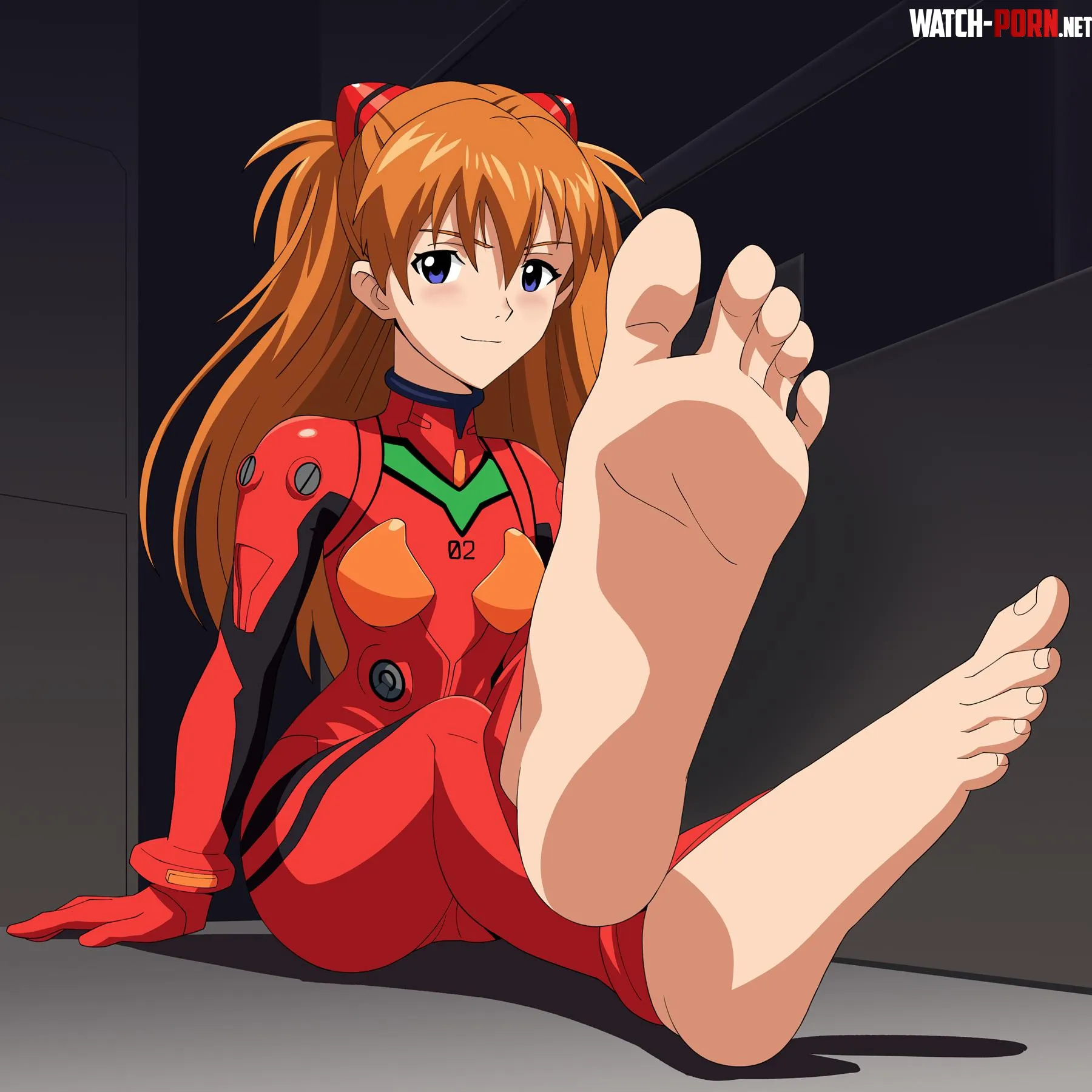 Asuka plugsuit OC by conejologia