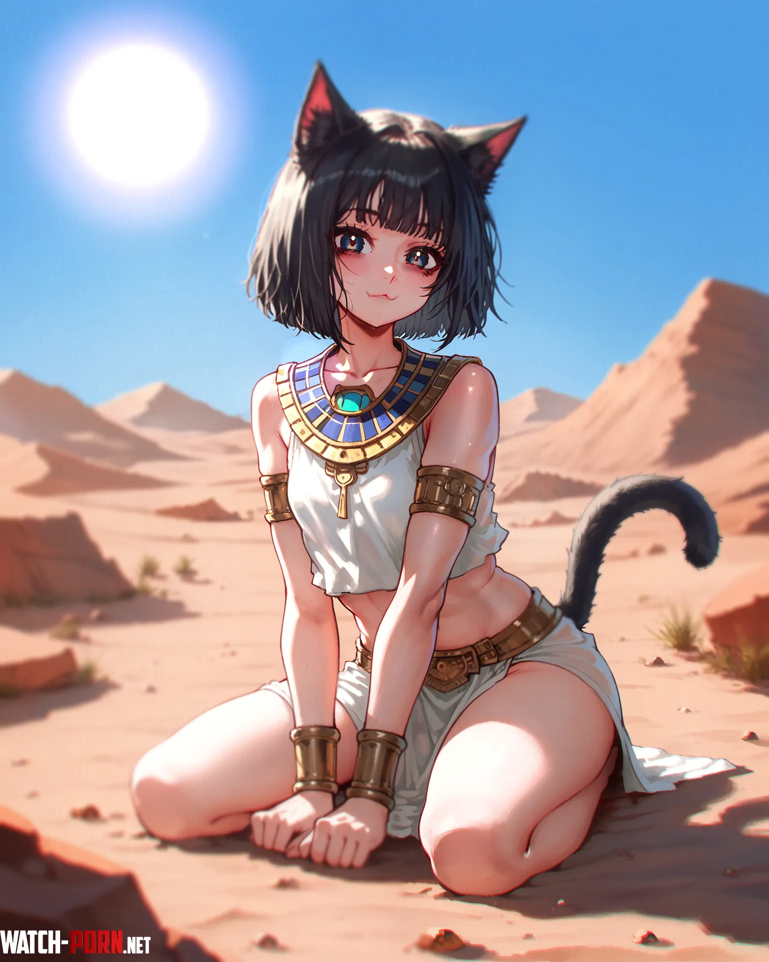 Egyptian stray cat by osmah441