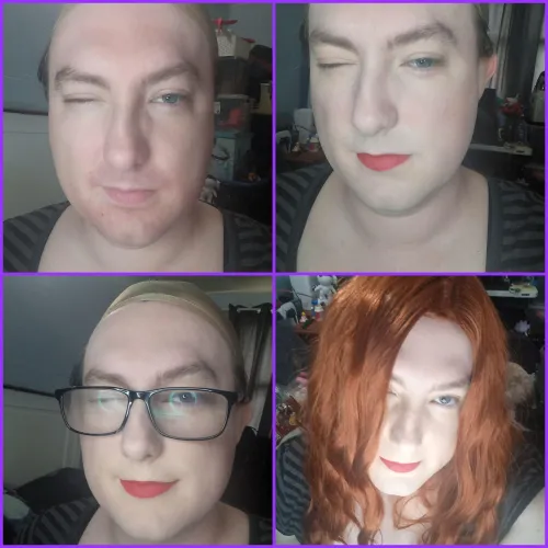 Thumbnail Stamp Eyeliner Dilemma: Sly_White_Fox's Journey in the Femboy World