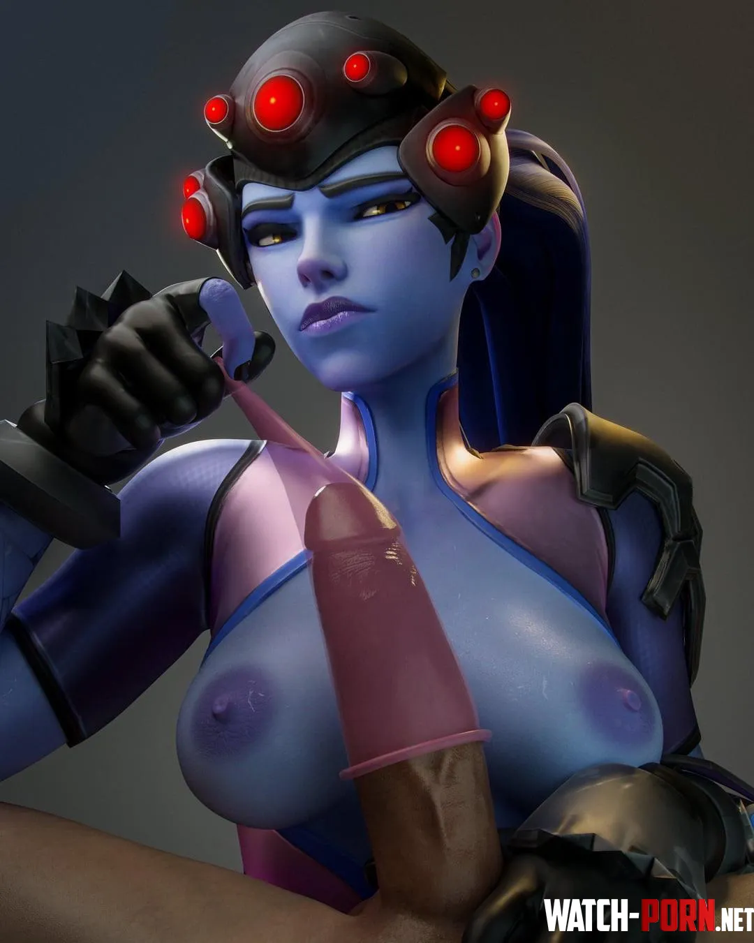 Widowmaker doesnt like condoms  by Ashy4678