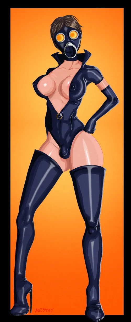 Thumbnail MyRule34ArtJourney's Latex Girl: Dive into the Artistic Journey