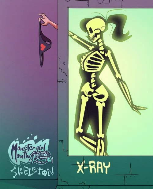 Thumbnail Monstergirl Month Day 9 Skeleton: Insights by Gostovah