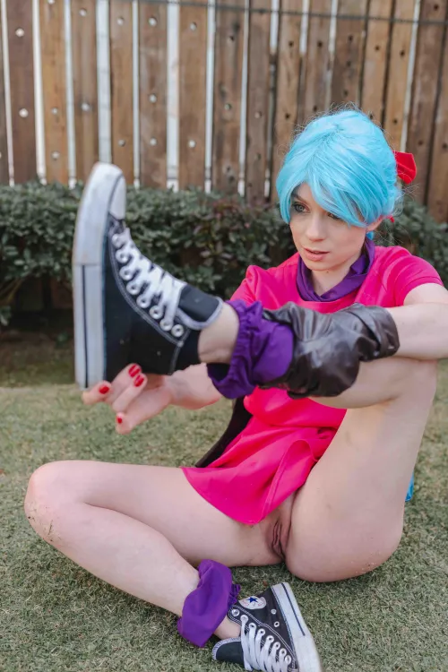 Thumbnail Bulma Cosplay Perfection by Auroraw_Suicide: NSFW Costume Delight