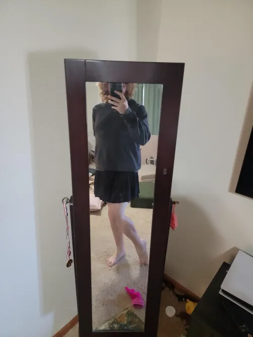 Thumbnail Surprised with a Skirt: Discovering femboy Fashion with ChastityGage