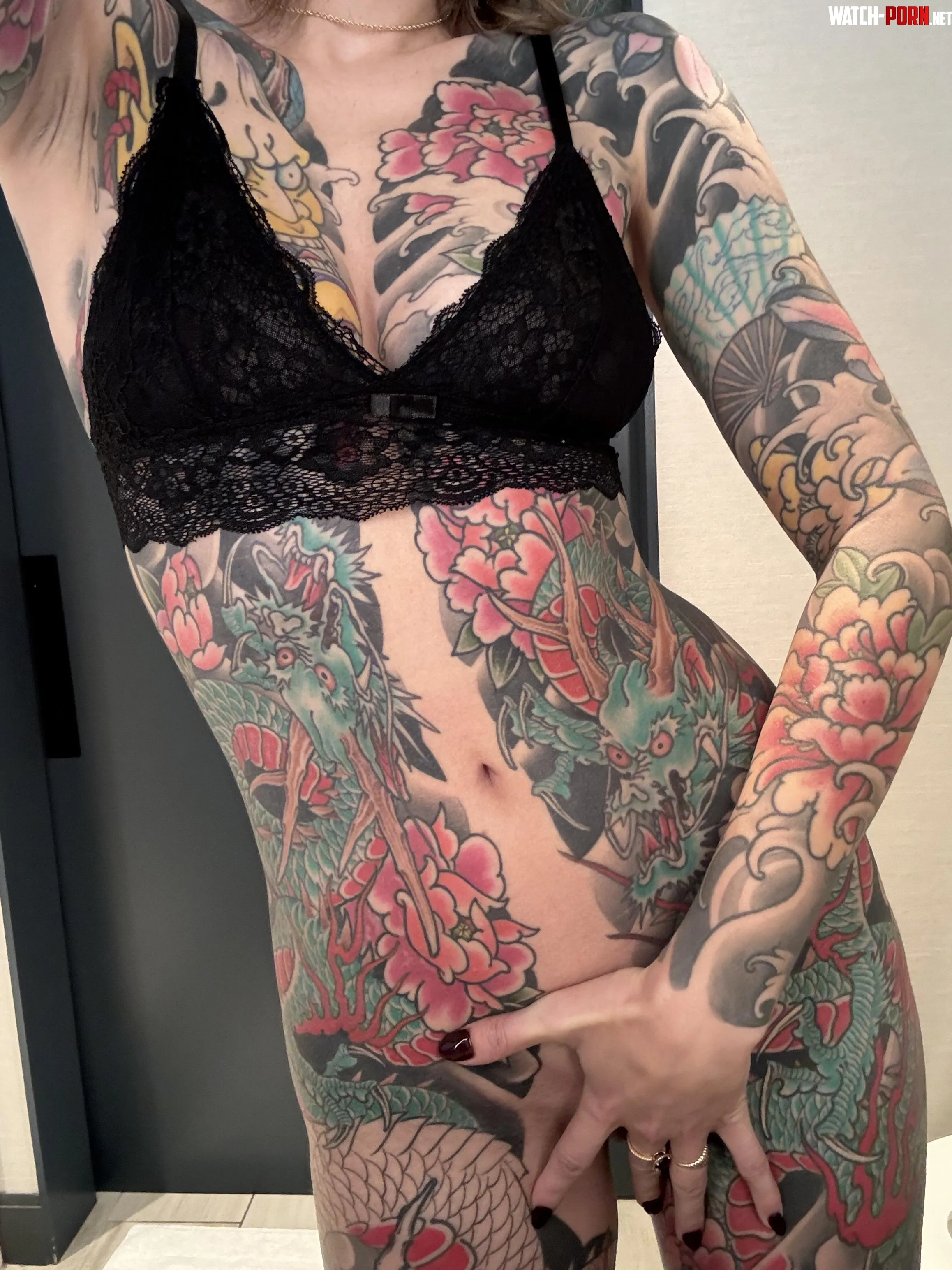 Close up view of my tattoos  by kuzagirl