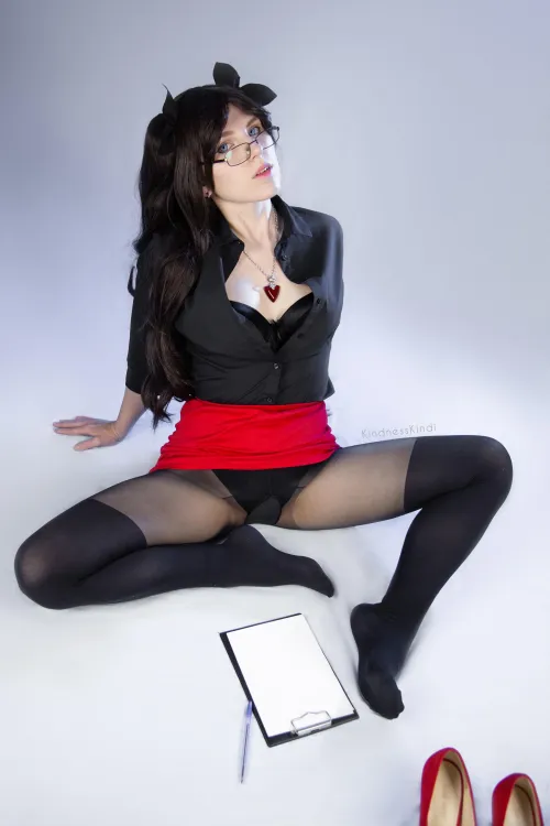 Thumbnail Tohsaka Rin Cosplay - Magical Transformation by KindnessKindi