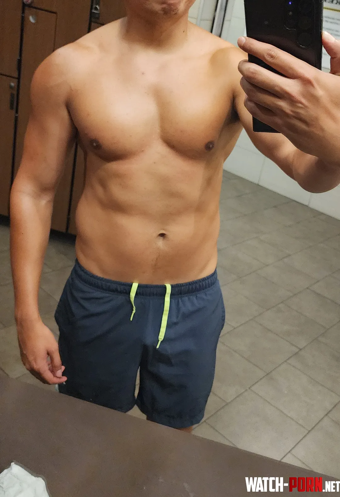 Just a little post workout body progress pic  by wildcard34