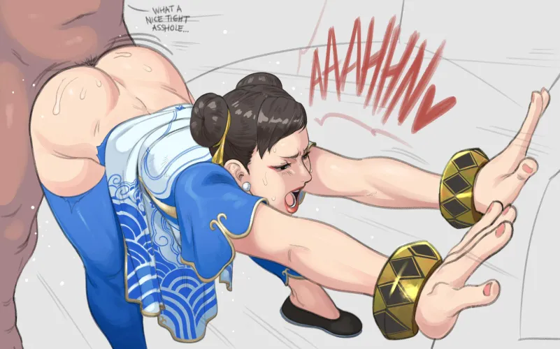 Thumbnail Chun Li's Adventure: Ashy4678's Captivating Scene in Hentai