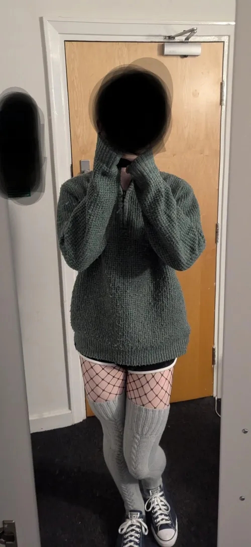 Thumbnail Stay Warm in Style with New Woolen Thigh Highs - femboy Fashion Tips