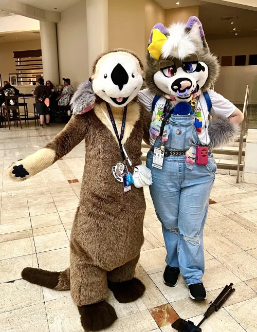 Thumbnail Embrace the Cuteness: Otter Arrival on Fursuit Friday by Lulu384