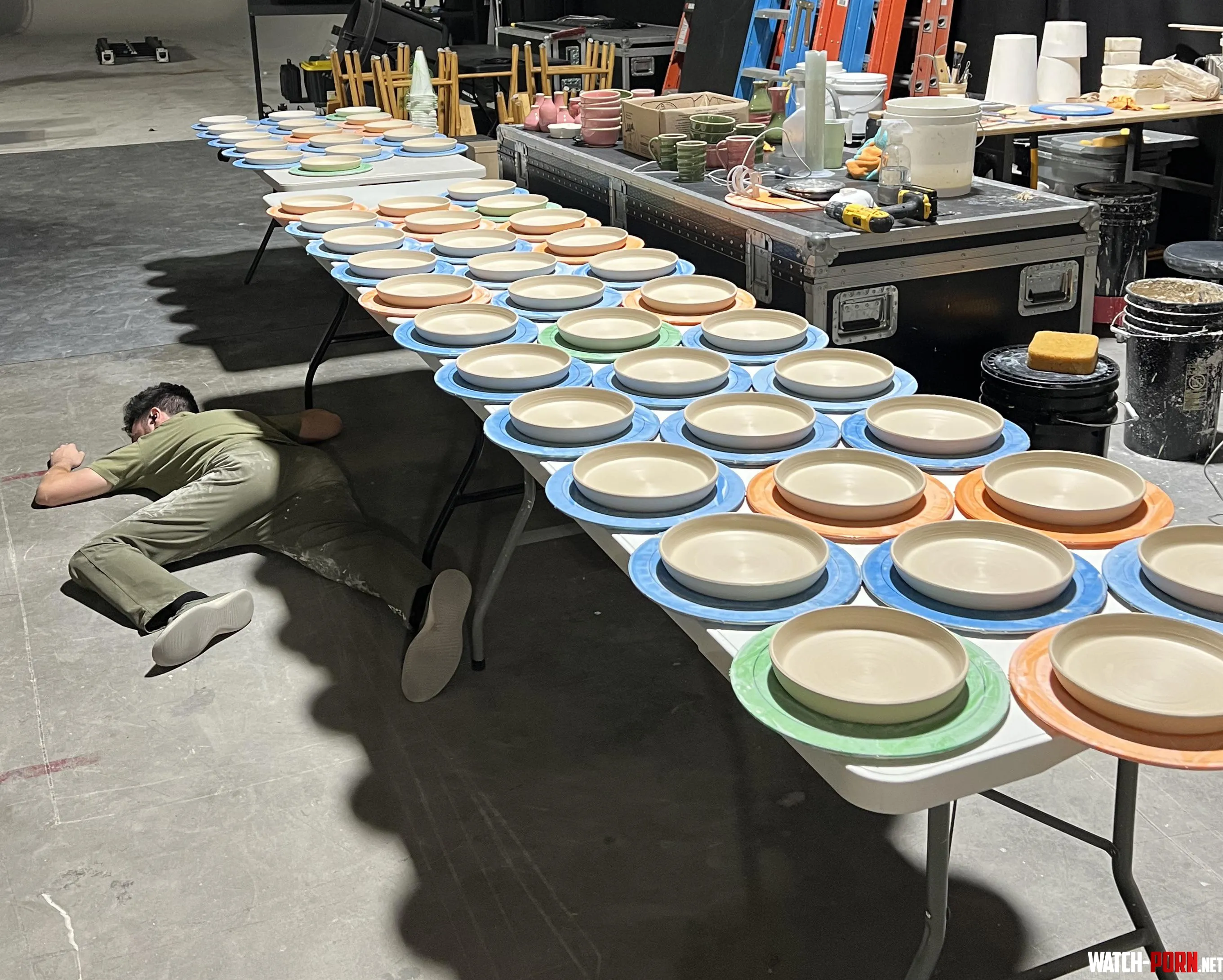 I made nearly 50 plates today by Damonchat