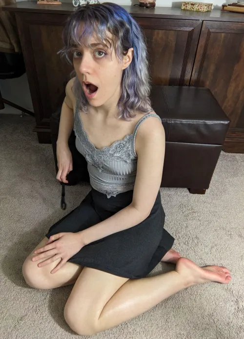 Thumbnail Hey, I'm Just Resting with My Mouth Open: TaylorMorganHi's Playful Tightdresses Story