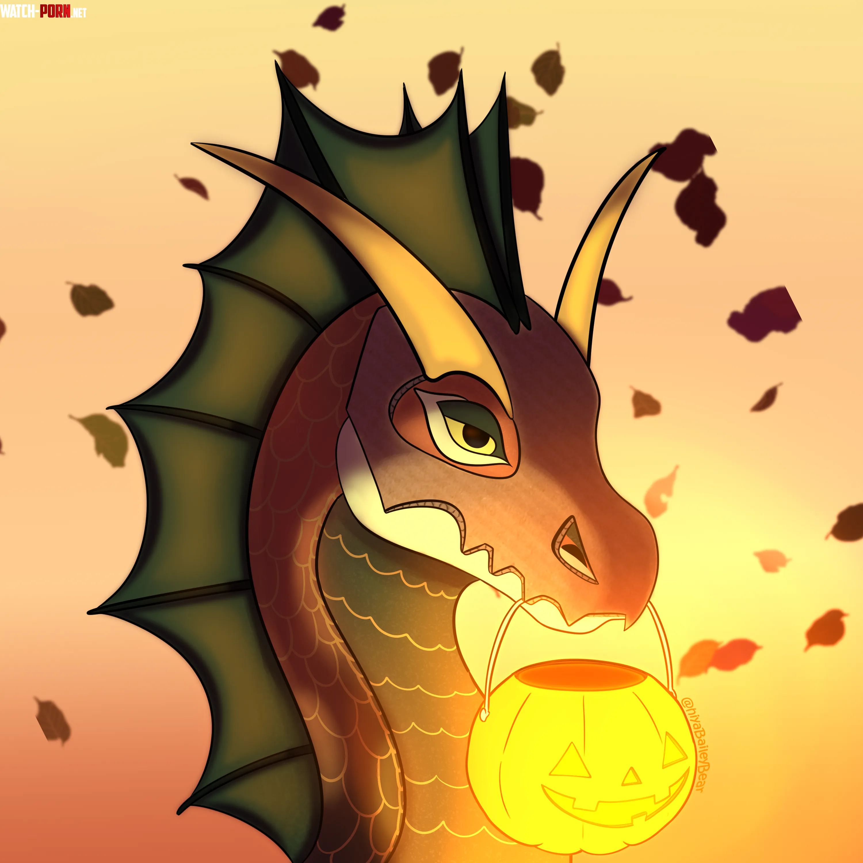 My Spoopy Halloween Doodle For Nexustix Hard To Shop Costumes For A Derg by HiyaBaileyBear