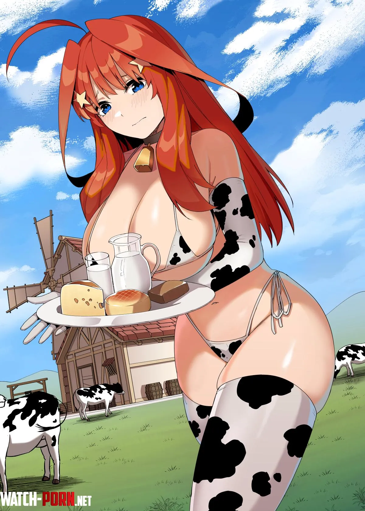 Itsuki Is Just Another Cow On The Farm Quintessential Quintuplets by Csxc