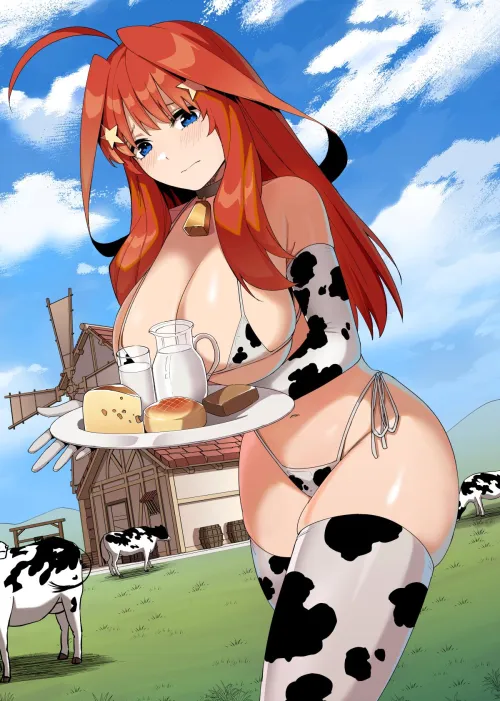 Thumbnail Quintessential Quintuplets: Itsuki Is Just Another Cow On The Farm by Csxc | Category: Ecchi