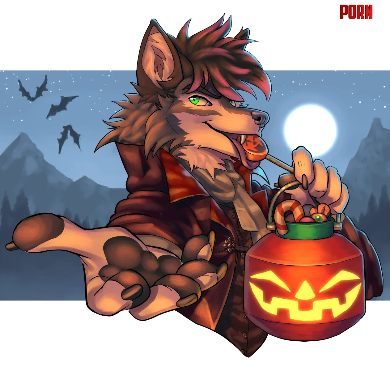 Spooky Month Nix Art made by Gustavlykos by ScandicWolf