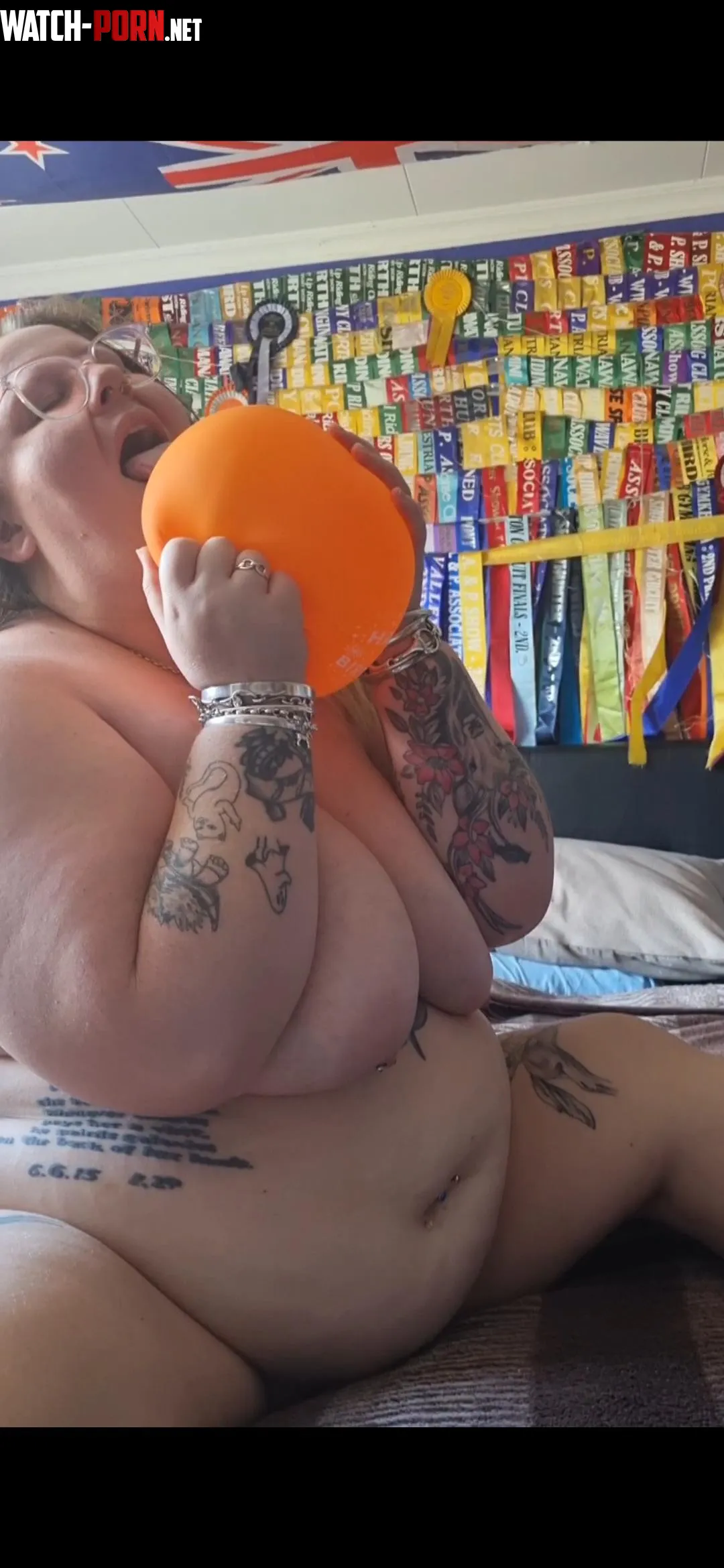 Boobs balloons and belly Utterly stuffed by Cindytyne_NZ