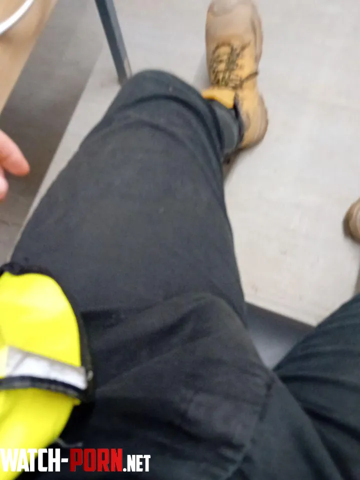 Wonder if the lads in work will notice my bulge 30  by Ukbitradie