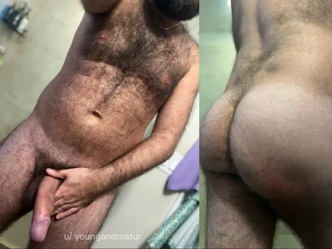 Thumbnail Thick Cock & Juicy Ass - Allure of Insanely Hairy Men