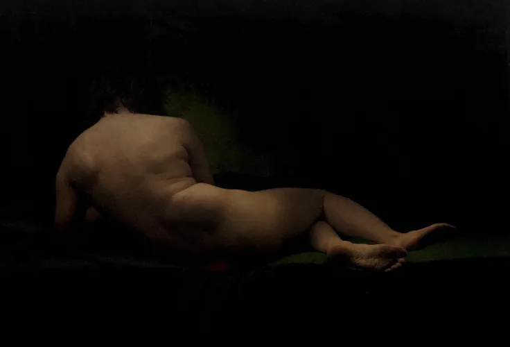 Thumbnail Artistic Allure: August-144's Captivating 'An Artistic Nude'