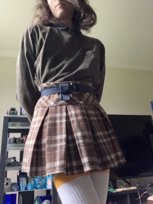 Thumbnail Longer Hair Pic with Thigh Highs & Skirt: A Stylish Update by SourCars