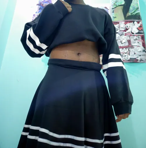 Thumbnail Back in Black: Exploring Fashion Trends with DescriptionFar843 in the femboy Community