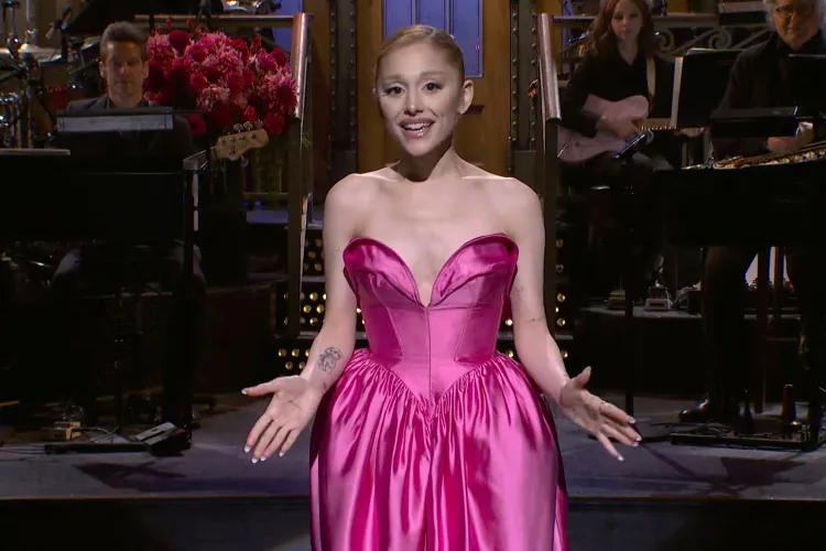 Thumbnail Ariana Grande Shines on SNL: Celeb Insights by Fanrpfr