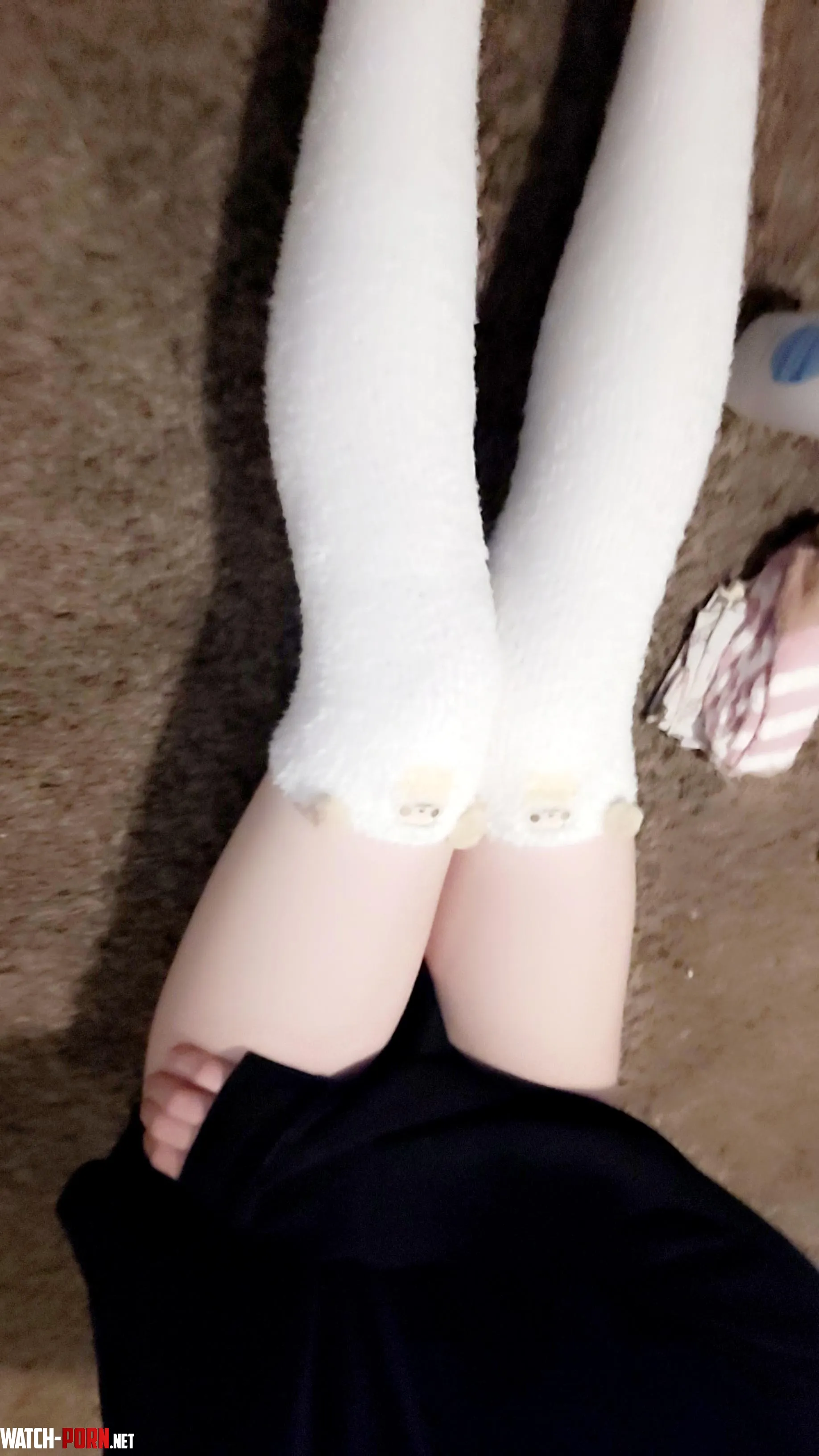 New thigh highs also its almost Halloween what are you going as OO by littlebunniboy