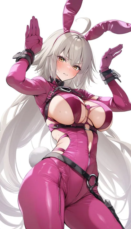 Thumbnail *Pink Bunny Jalter FateGO Showcase by CheetahSperm18*