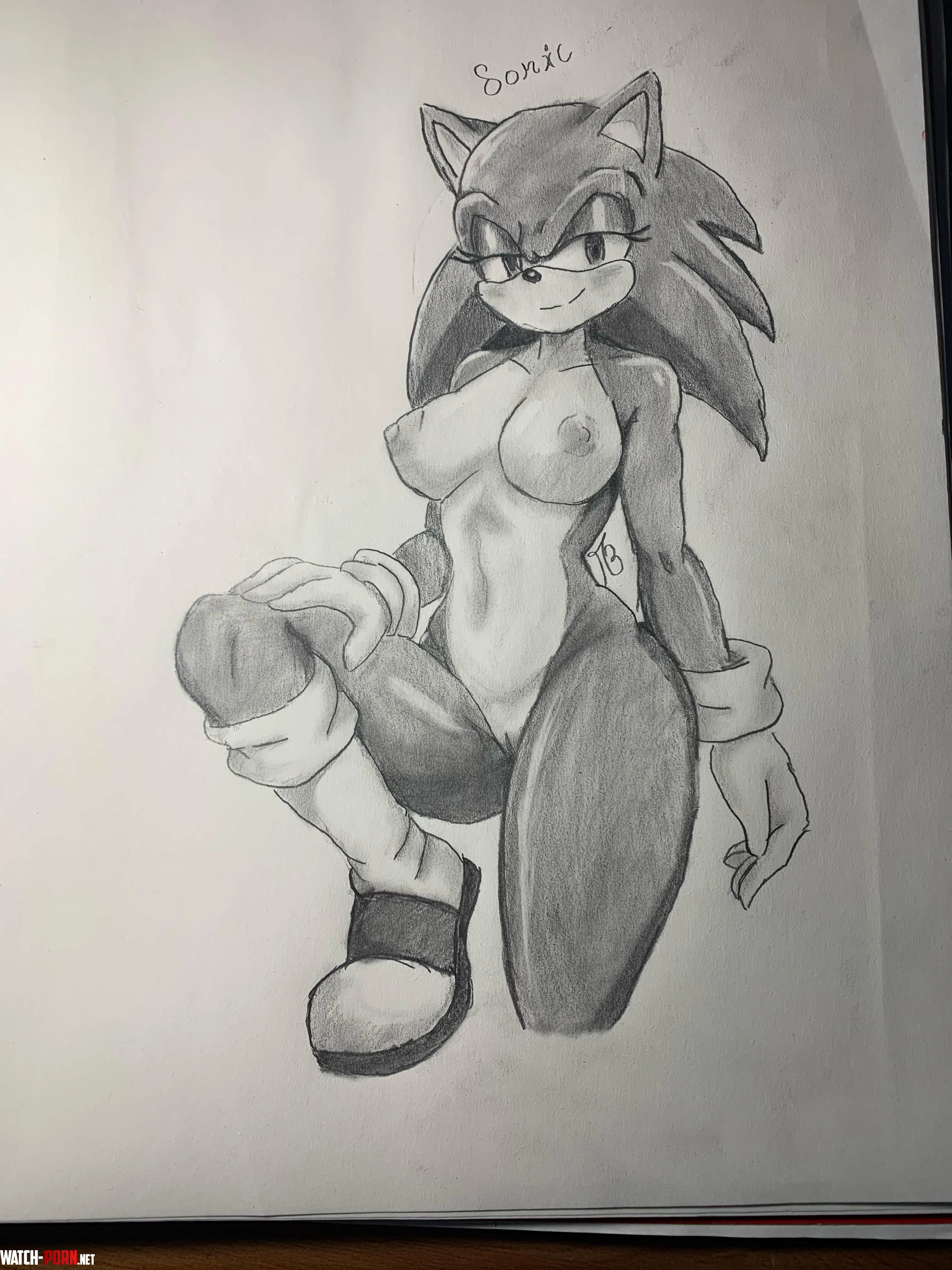 Sonic F by YOLO-ART