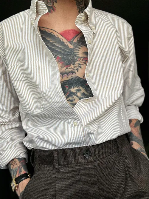 Thumbnail Stable Hand Look for Today: Hot Guys with Tattoos Feed