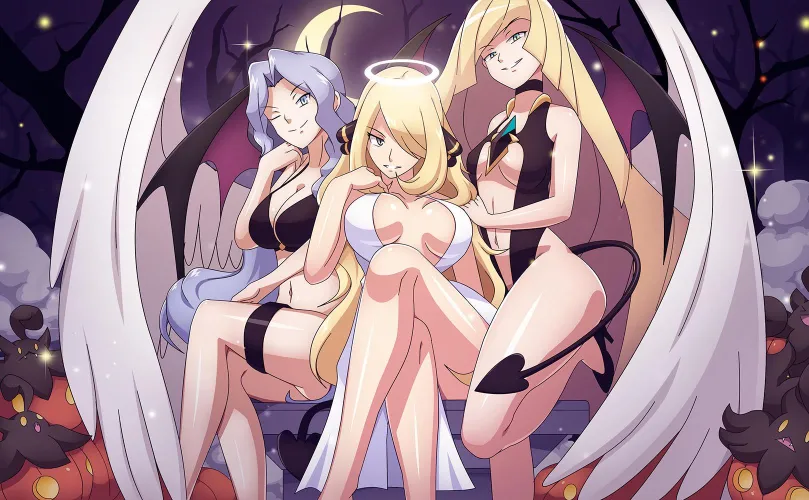 Thumbnail Halloween Beauties Pokemon by A_MASSIVE_PERVERT