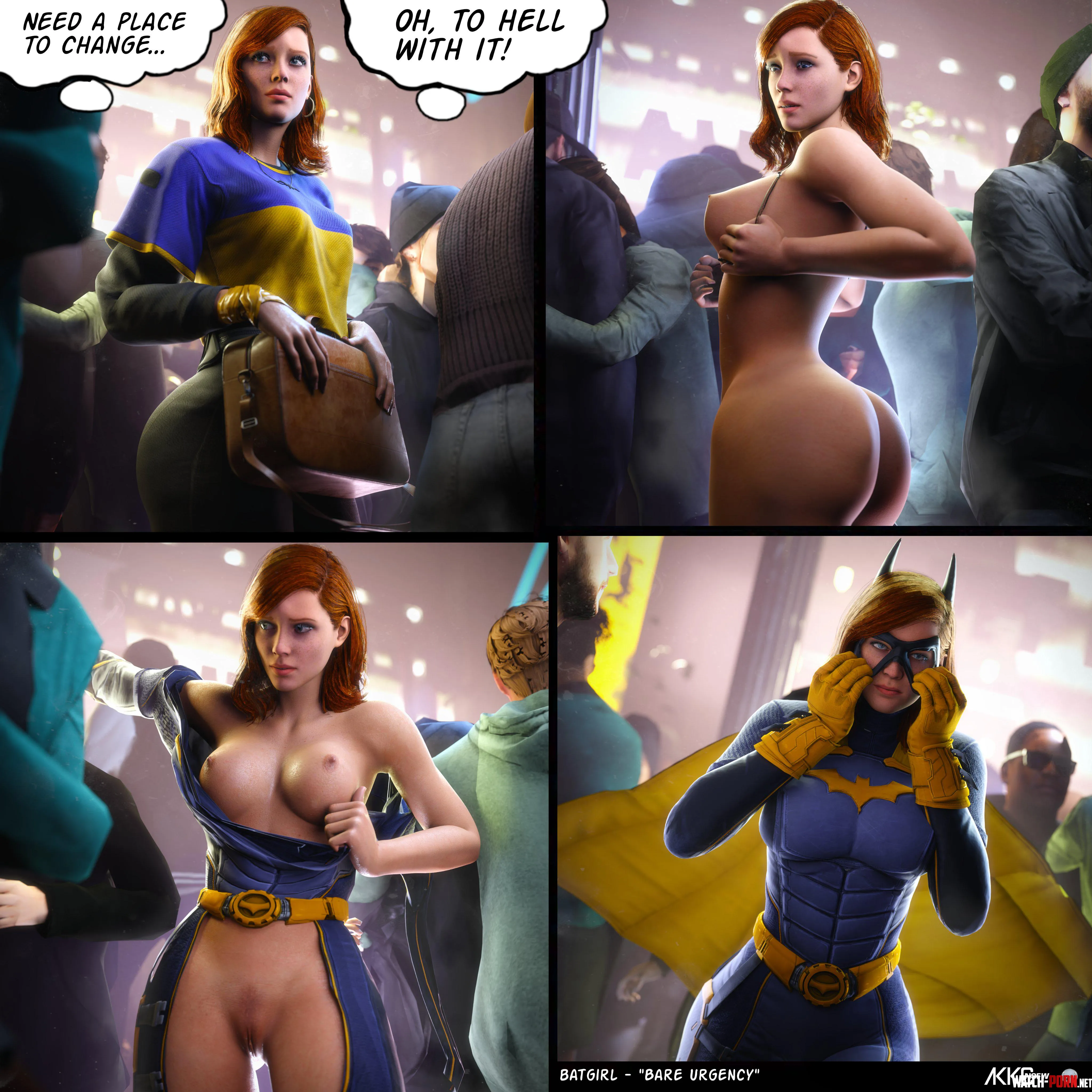 Bare Urgency Batgirl Gotham Knights akkonsfw by akkonsfw