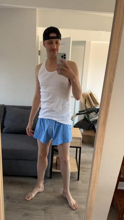 Thumbnail Chillin' in Boxers: Casual Update from cbtboy69