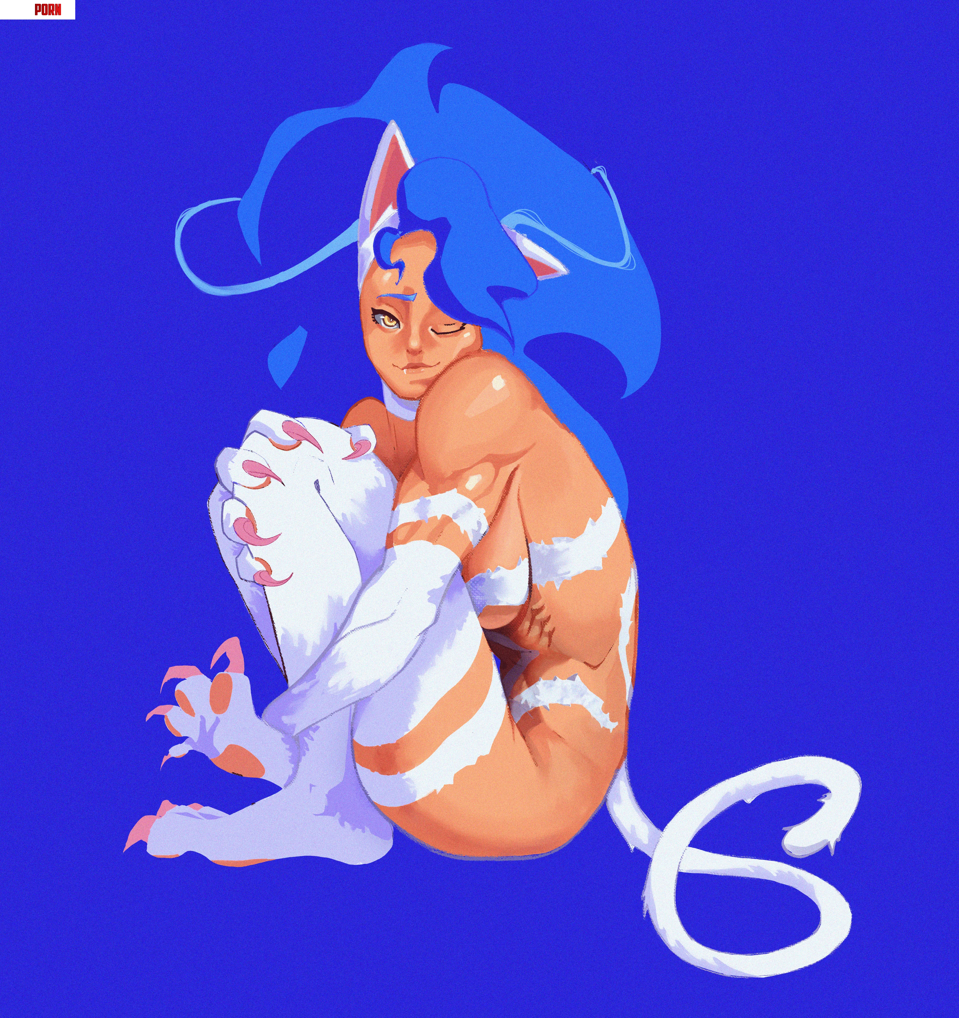 Felicia  art by me Darkstalkers by XipRm