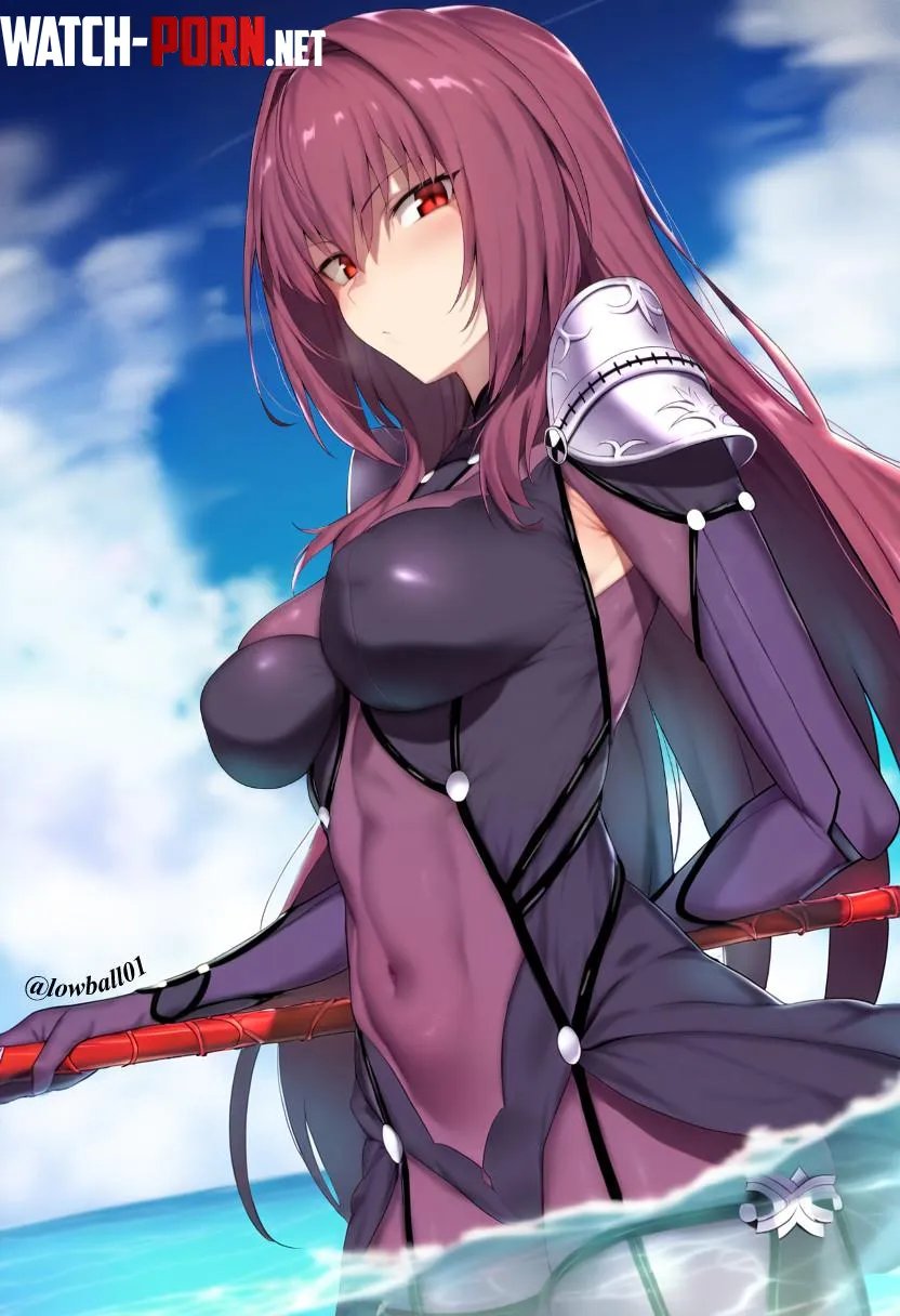 Scathach FateGO by CheetahSperm18