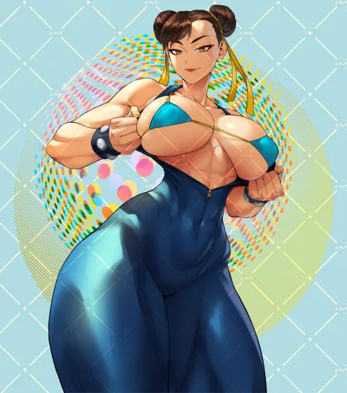 Thumbnail Super Chunli Calad G Street Fighter by Seaquences | Animebodysuits