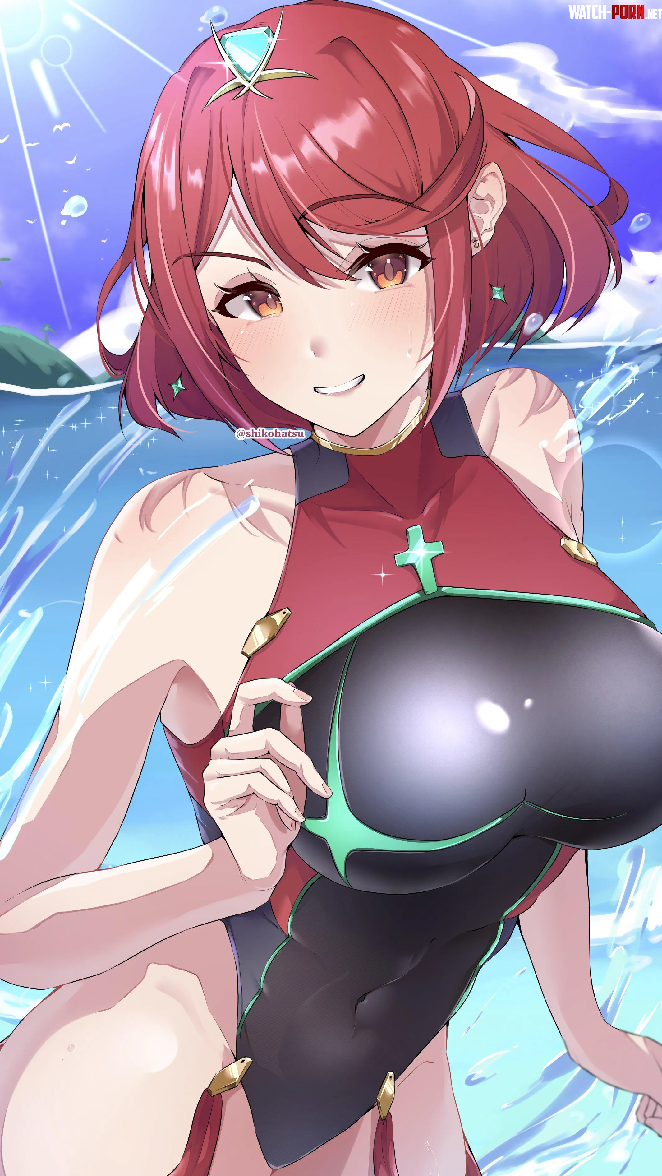 Pyra Xenoblade by A_MASSIVE_PERVERT