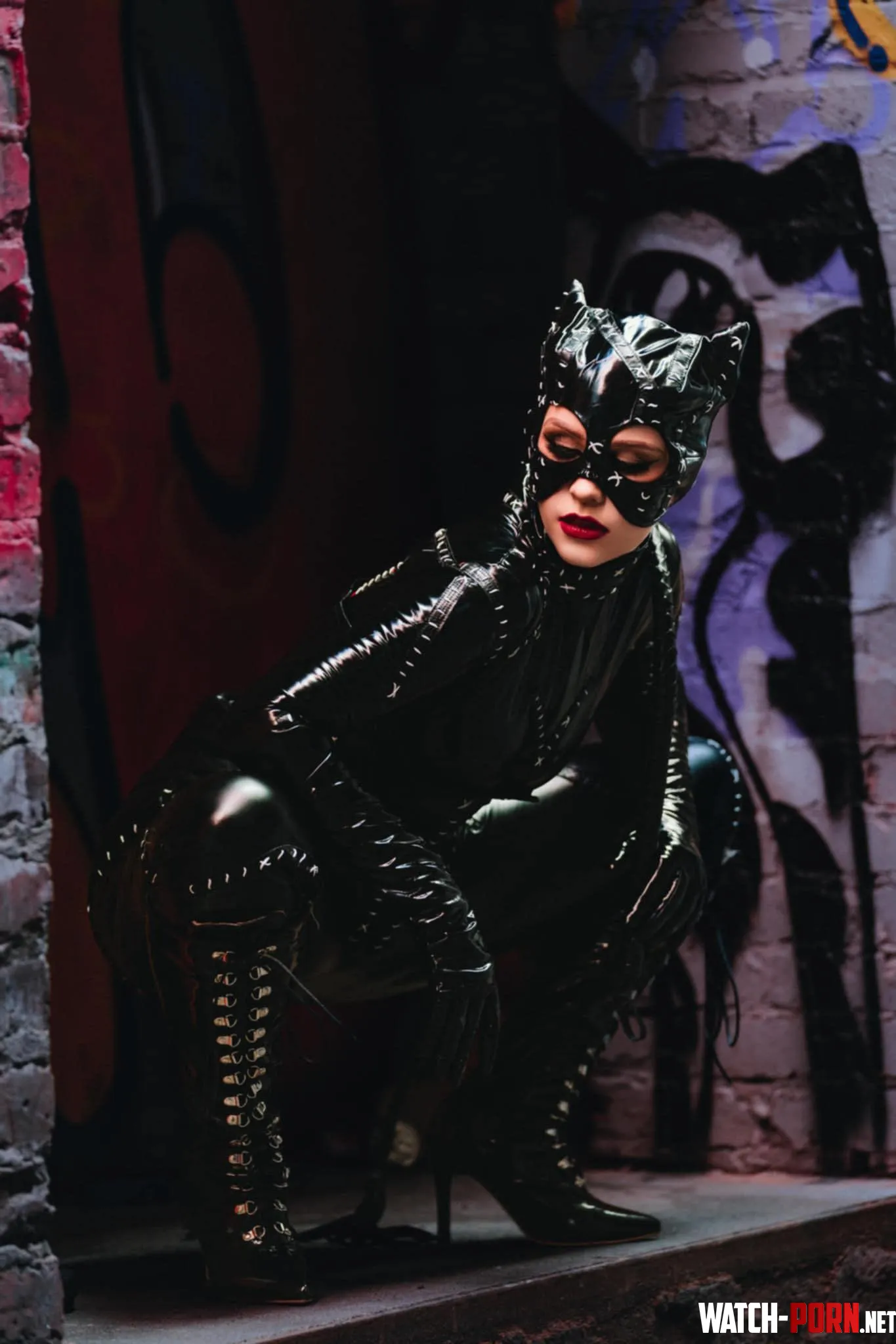 Batmans Catwoman self  by Lady_Victoraiya