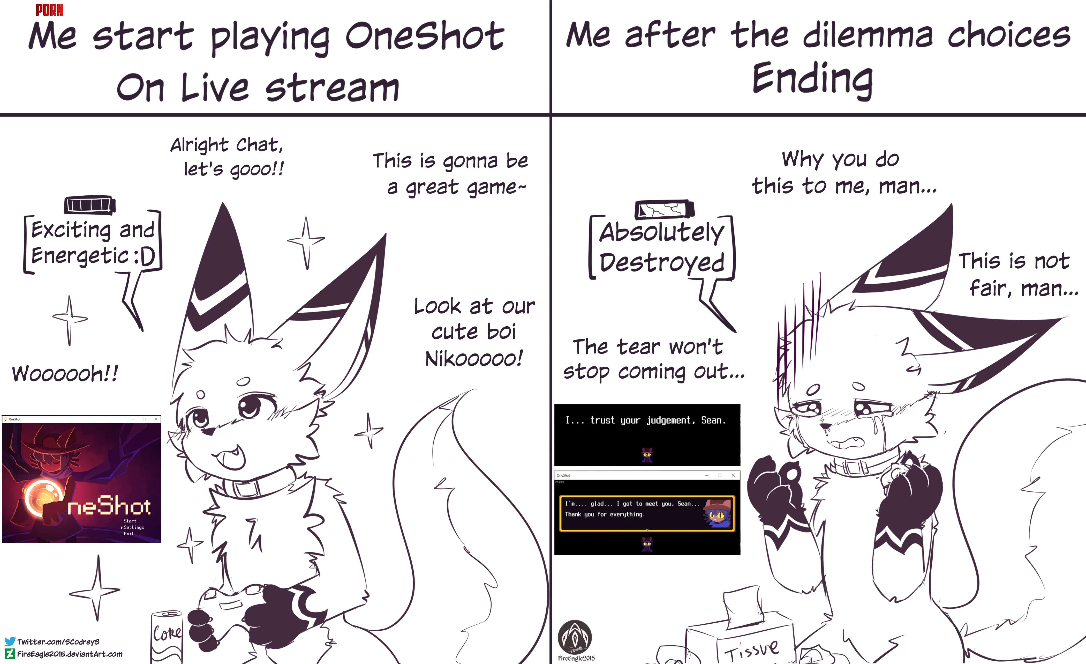 POV you started playing OneShot for the first time by FireEagle2015