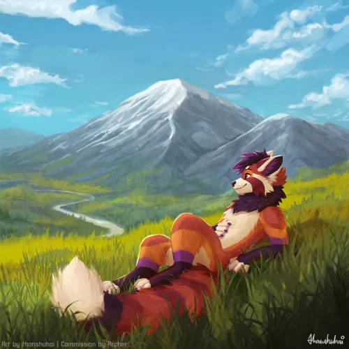 Thumbnail Taking in the View: A Furry Perspective by thanshuhai