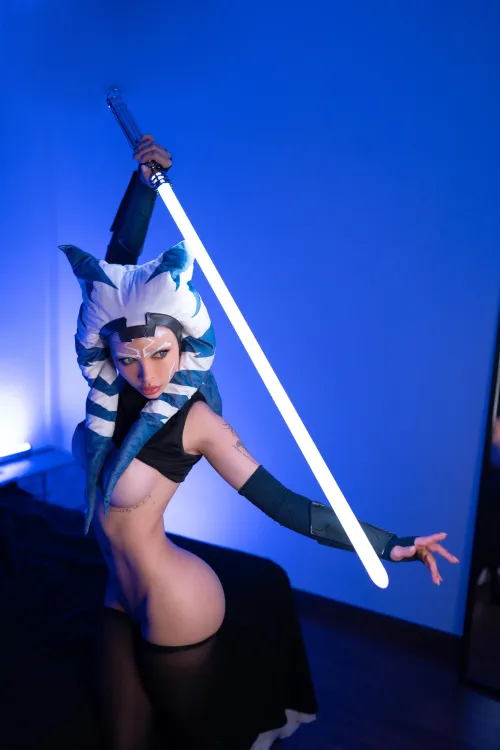 Thumbnail My Ahsoka Cosplay by AmandaWelp: A Fascinating DisneyPorn Creation